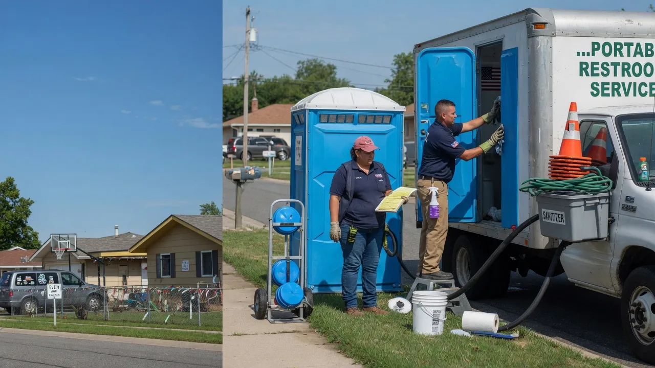Porta Potty Rental in Athens, OH near me